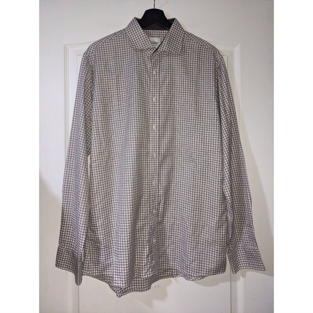 Oscar of Sweden | Gingham flannel shirt